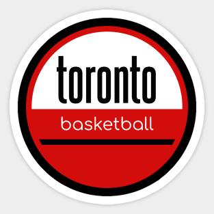 toronto basketball Sticker